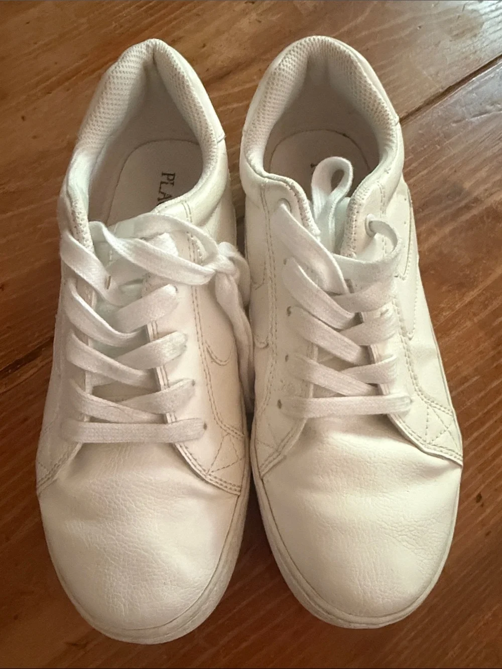 The Children's Place White Low-Top Kids Sneakers